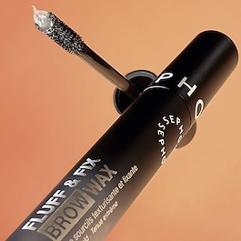 FLUFF & FIX BROW WAX - Texturierendes und fixierendes Augenbrauenwachs